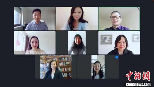 中国侨网图为大学生选拔赛评审现场。 中国驻德国大使馆教育处供图