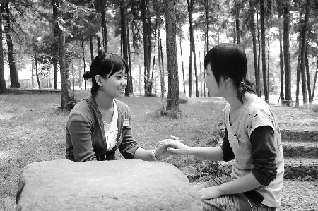 会汉语好找工作 东阳技校里来了两位韩国留学