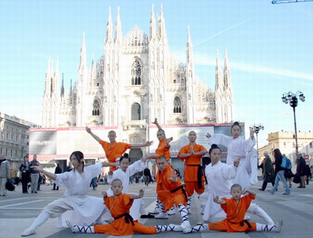 中国功夫亮相意大利