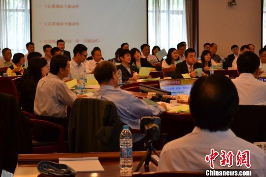 中国侨网图为来自五大洲31个国家和地区的华文媒体负责人在京参加研修。　杨凯淇　摄