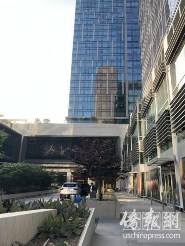 中国侨网资料图片:洛杉矶某公寓。(图片来源:美国侨报记者 王珂莹 摄)