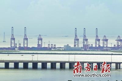 中国侨网按照前海“三城一港”的自贸新城建设布局，妈湾将建成“一带一路国际经贸合作先导区”。 南方日报记者 鲁力 摄