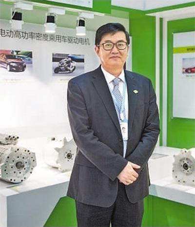 中国侨网国家“千人计划”专家、精进电动创始人兼首席技术官蔡蔚博士(资料照片)