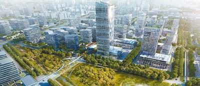 中国侨网位于广州市番禺区的思科（广州）智慧城规划项目。 资料图片