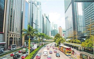 中国侨网香港街景