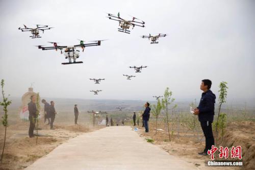 中国侨网无人机资料图。张云 摄