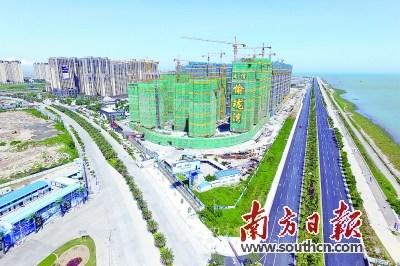 中国侨网24平方公里的东海岸新城如今雏形已现。资料图片
