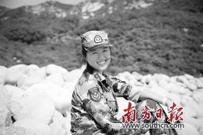中国侨网已经是南部战区空军雷达某旅军官的陶思睿。 照片为通讯员供图
