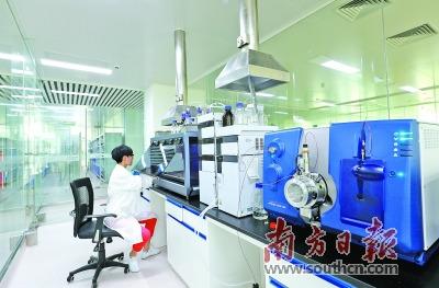 中国侨网当前,珠海集中资源培育壮大软件和集成电路产业、生物医药产业并实现集群发展,吸引了大批“海归”的到来。图为汤臣倍健科研实验室。关铭荣 摄