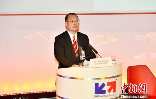 中国侨网资料图,图为香港中华总商会会长蔡冠深。中新社记者 龙剑武 摄