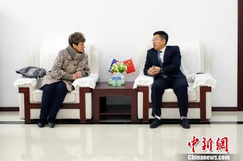 中国侨网中俄妇女跨境互访活动中 黑河妇联供图 摄