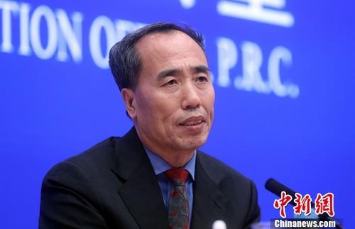 中国侨网资料图:中国银行保险监督管理委员会副主席王兆星。中新社记者 张宇 摄