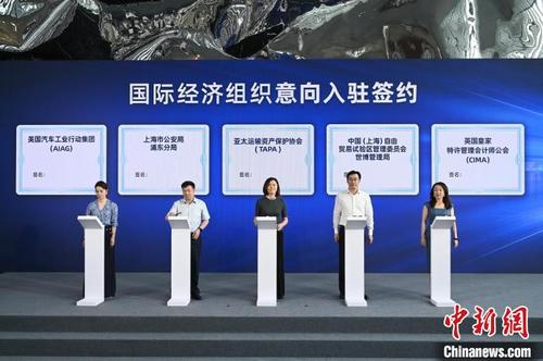 中国侨网国际组织与世博管理局签订入驻意向 上海自贸区世博管理局供图
