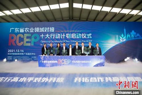 中国侨网启动仪式 广东省农业农村厅 供图