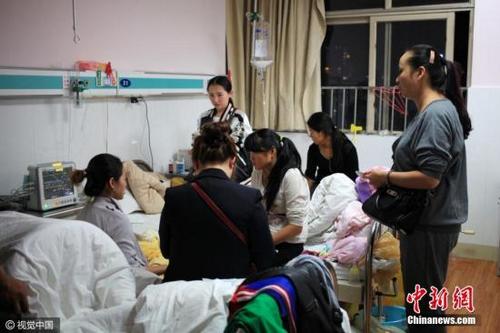 中国侨网资料图：贵州省贵阳市一家医院住院部大楼的病房。图片来源：视觉中国