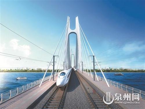 中国侨网安海湾特大桥效果图