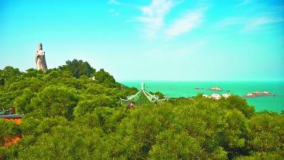 中国侨网生态优先,实现湄洲岛高颜值。