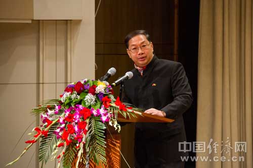 驻德国使馆举行国庆66周年华人华侨专场招待