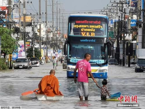 泰国南部发生严重洪涝灾害 造成多人死亡