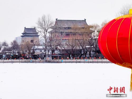 北京迎来2021年首场降雪