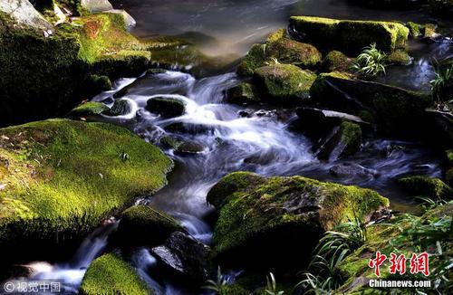 重庆现2000米雕岩谷 上万年急流挟砂砾研磨而成