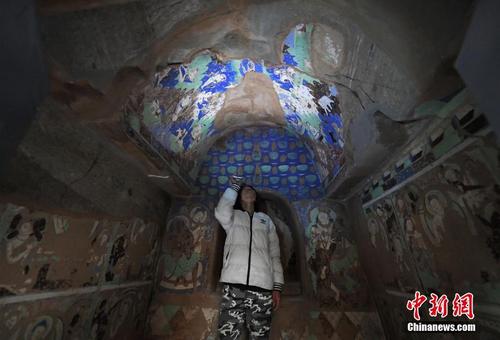 百余幅流失海外克孜尔石窟壁画及洞窟复原影像兰州展出 