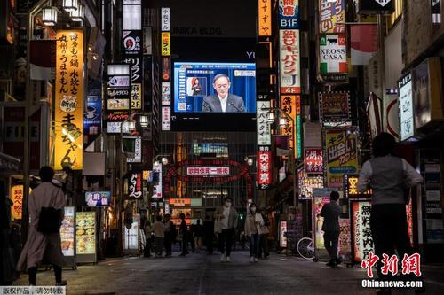新冠疫情严峻 日本政府决定延长紧急状态