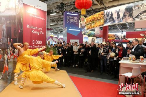 柏林国际旅游交易会开幕 中国展台抢眼