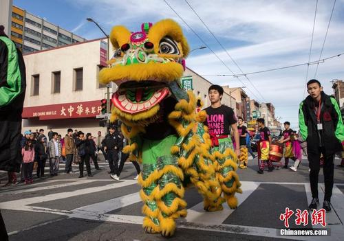 旧金山“中国城”庆祝春节系列活动拉开帷幕