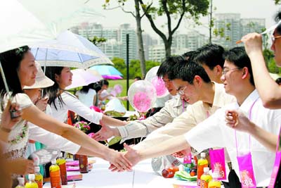 上海6000白领扎堆相亲