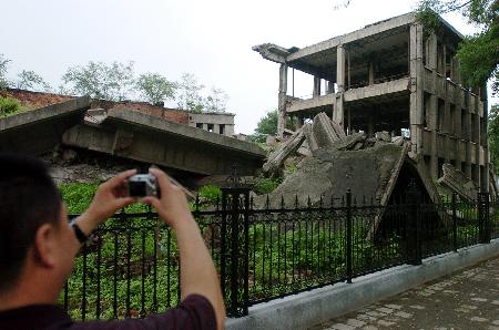 河北唐山市三处地震遗址被列为"国保"单位(图)