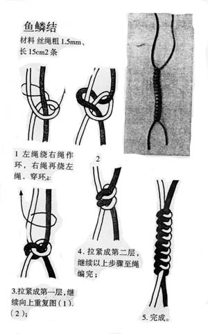 鱼鳞结