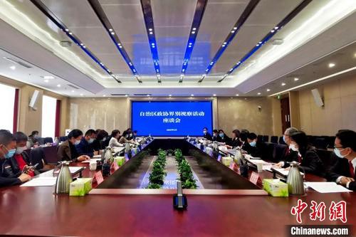 中国侨网座谈会现场。 李元昊 摄