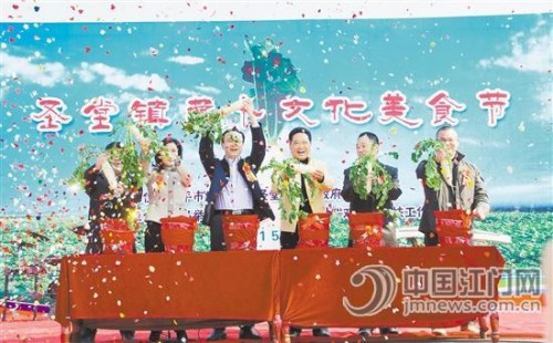 恩平举办萝卜文化美食节。