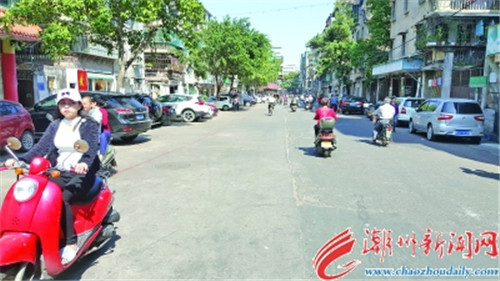 整治后的西新路整洁宽敞,交通畅顺。