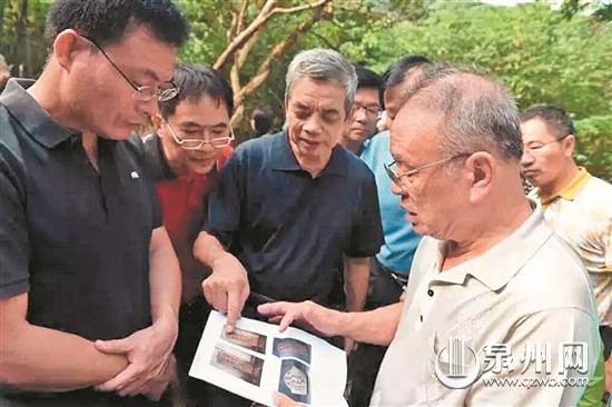 今年9月，80岁的许世静波特意从香港回来，帮忙确认墓主人身份。（高泽漳