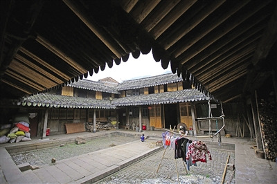 中国侨网李氏大宅的排水系统历经600多年还在发挥作用。