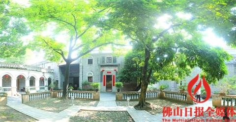 中国侨网历经百余年沧桑的吴家大院古宅。