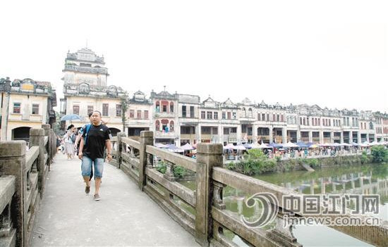 中国侨网江门市旅游资源丰富，独具特色。图为赤坎古镇。肖开刚 摄