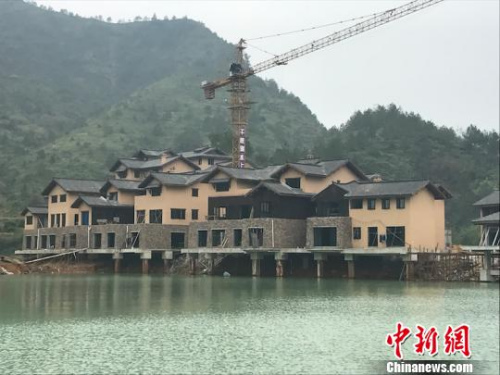 中国侨网千峡湖生态旅游度假区。青田旅委提供