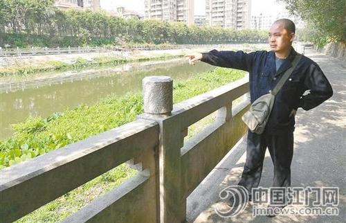 中国侨网叶其妥指的地方,正是阿婆当时所处的位置。周春锋 摄