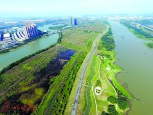 中国侨网位于禅城区的绿岛湖湿地公园 广州日报全媒体记者龙成通摄