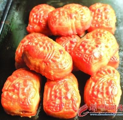 中国侨网潮州有名的腐乳饼。（图片来源：潮州新闻网）
