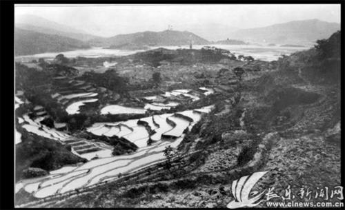 中国侨网福州附件长乐县城西边的风景--汾阳溪1923年