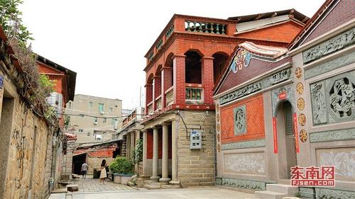 感受老街永宁石狮品味侨乡历史文化(组图)-中美食城档口青岛招租图片