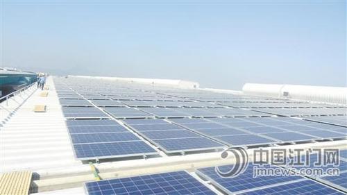 中国侨网我市不少企业的光伏发电项目已经建成投产。