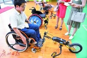 中国侨网佛山轮椅制造在全国保持领先优势。广州日报全媒体记者龙成通摄 