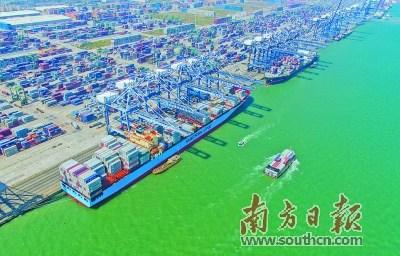 中国侨网南沙已吸引92个世界500强投资项目落地。(符超军 摄)