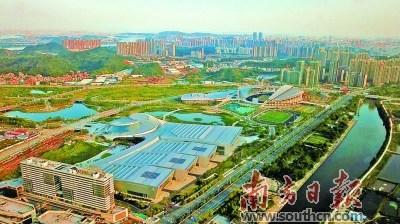 中国侨网蓬江全力打造一个高标准规划、高水平建设、高品质管理的新城。郭永乐 摄