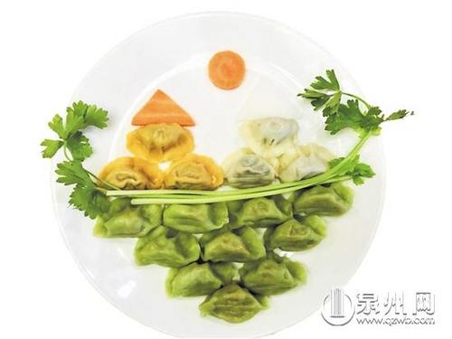 中国侨网五谷丰登饺子。